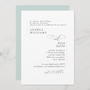 Einladung zum Hochzeitsfeiern