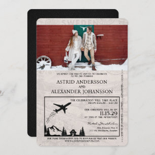 Einladung zum Hochzeitsfeiern im Schwarzen Schwede