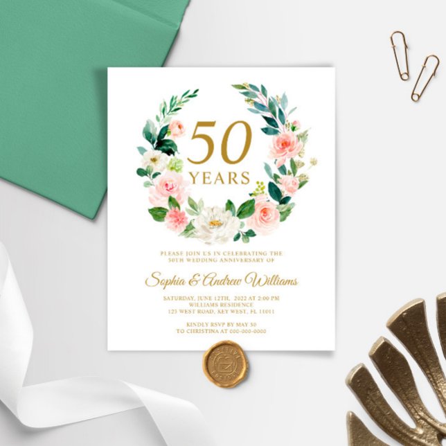 Einladung zum Hochzeitsfeiern in Rosa (Von Creator hochgeladen)