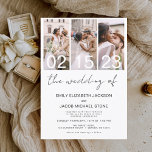 Einladung zum Hochzeitsfeiern in Schwarz-Weiß-Foto Flyer<br><div class="desc">Feiern Sie Ihre Liebe mit unserem Budget Black and White Foto Hochzeitsempfang. Diese elegante und erschwingliche Einladung erfasst die zeitlose Schönheit Ihrer Romantik in klassisch schwarz-weiß. Diese Einladung ist so konzipiert, dass sie jedem Budget Anzug verleiht, und kompromittiert nicht den Stil. Die einfache Schwarz-Weiß-Farbgestaltung verleiht dem Hotel ein Gefühl von...</div>