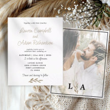 Einladung zum Hochzeitsfeiern mit kleinem Budget