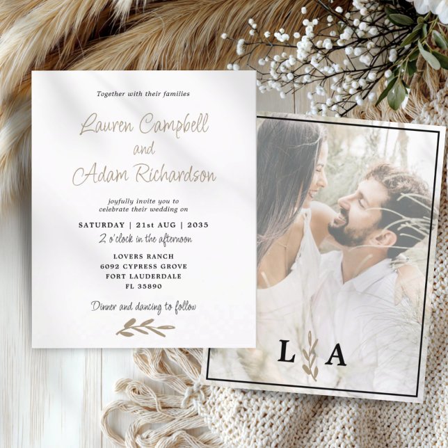 Einladung zum Hochzeitsfeiern mit kleinem Budget (Von Creator hochgeladen)