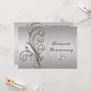 Einladung zum Hochzeitstag von Diamond