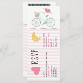 Einladung zum Hochzeitsticket-UAWG in Paris