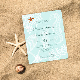 Einladung zum Hochzeitstrand