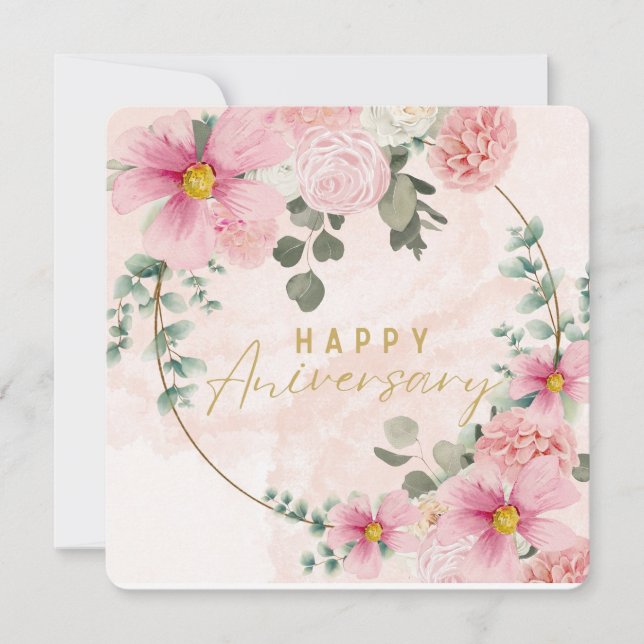 Einladung zum Jahrestag (Vorderseite)