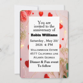 Einladung zum Jubiläum | bearbeitbar