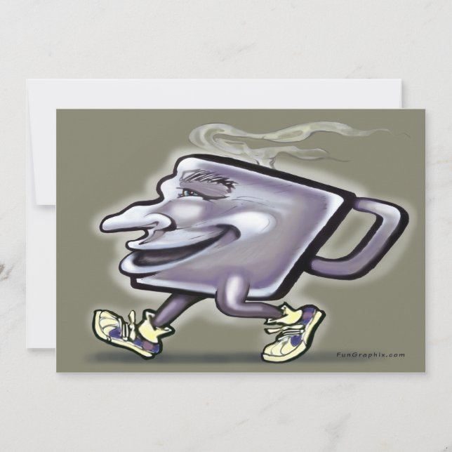 Einladung zum Kaffee (Vorderseite)