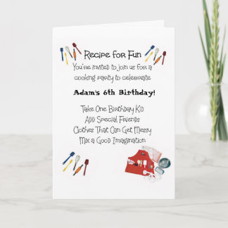 Einladung zum Kinderkochen