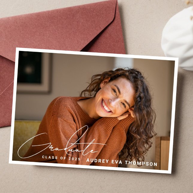 Einladung zum lässigen Schreiben von Graduate 2 Fo (Von Creator hochgeladen)