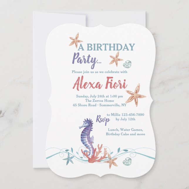 Einladung zum Leben im Meer (Vorderseite)