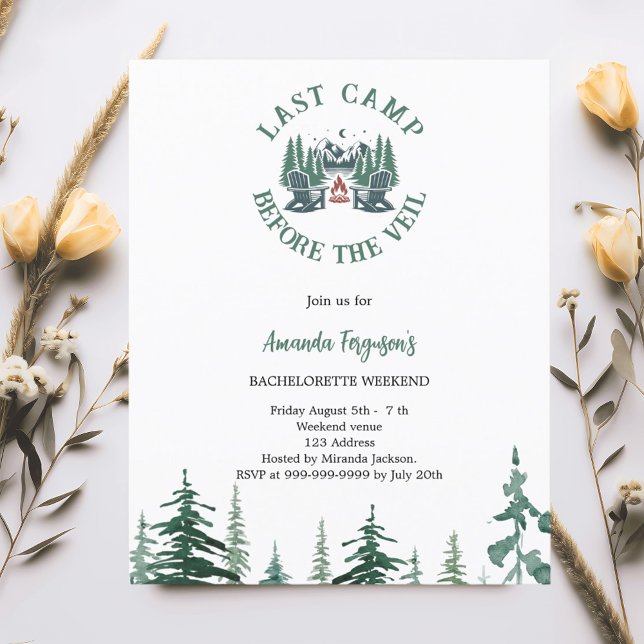 Einladung zum letzten Bachelorette-Wochenende (Von Creator hochgeladen)