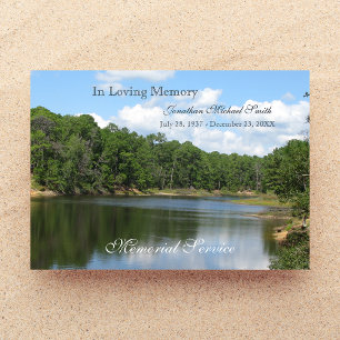 Einladung zum Memorial Service Lake Ankündigung