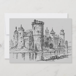 Einladung zum mittelalterlichen Schloss