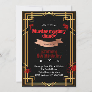 Einladung zum Murder Mystery Dinner in den 20er Ja