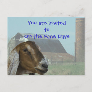 Einladung zum Nubian Goat Farm Day - anpassen