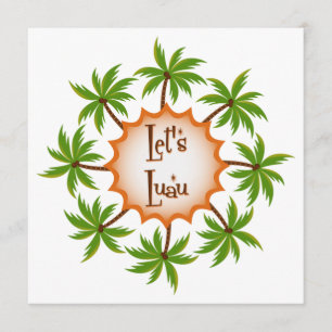 Einladung zum Palm Circle Luau