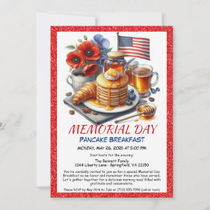 Einladung zum Pancake-Frühstück am Memorial Day