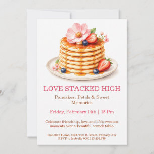 Einladung zum Pancakes and Petals Brunch