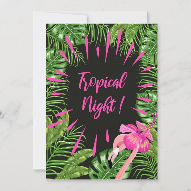 Einladung zum Party. (Vorderseite)