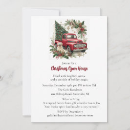 Einladung zum Red Truck Christmas Open House
