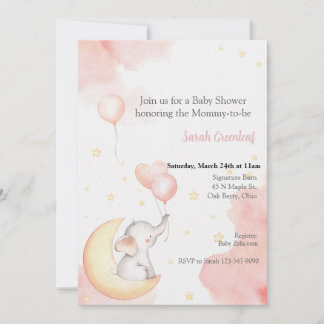 Einladung zum rosa Elefanten
