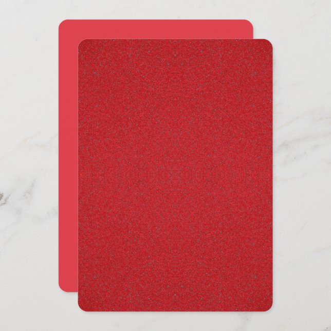 Einladung zum Roten Rauschen von Tomaten - Anpassb (Vorne/Hinten)