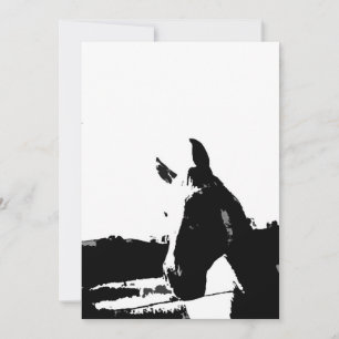 Einladung zum Schwarzen und Weißen Pferd