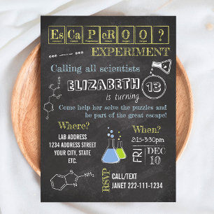 Einladung zum Science Lab Escape Room