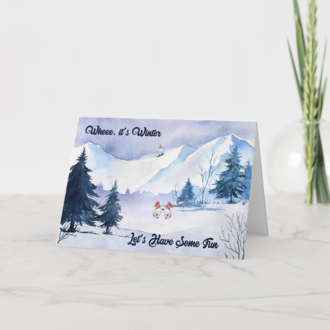 Einladung zum Snowboard & Ice Skaten Weekend (Vorderseite)