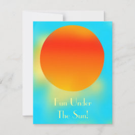 Einladung zum Sonnenschein