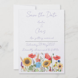 Einladung zum Speichern. Dave Blumengeschäft Würde