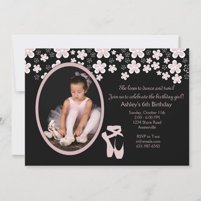 Einladung zum Spring Performance Foto (Vorderseite)