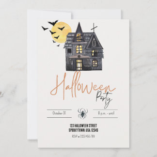 Einladung zum Spuk Halloween-Party