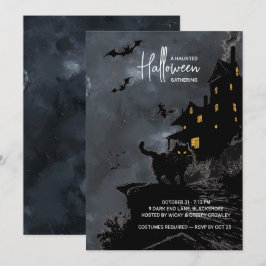 Einladung zum Spuk Halloween-Party.