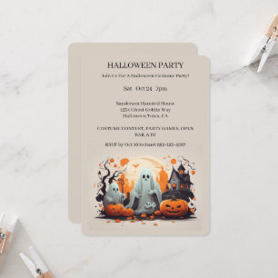 Einladung zum Spuk Halloween-Party
