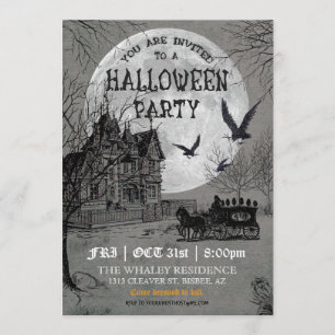 Einladung zum Spuk Halloween-Party