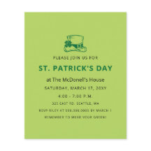 Einladung zum St. Patricks Day
