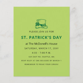 Einladung zum St. Patricks Day