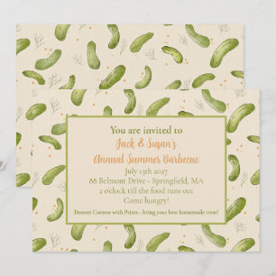 Einladung zum Summer Cookout Barbecue