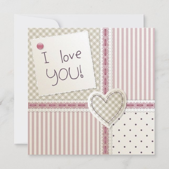 Einladung zum süßen Herz (Vorderseite)