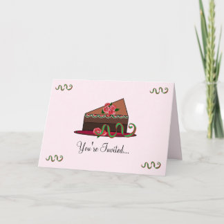 Einladung zum süßen Kuchen