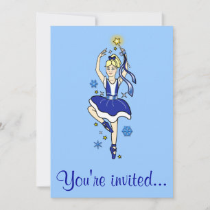 Einladung zum Tanzwettbewerb: Schneeflocken