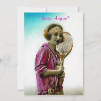 Einladung zum Tennisspiel