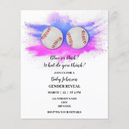 Einladung zum Thema "Baseball"