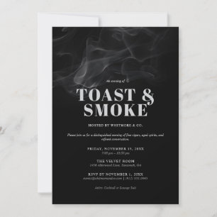 Einladung zum Toast und Smoke Event 