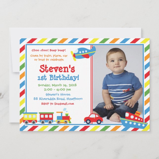 Einladung zum Transport / Einladung (Vorderseite)