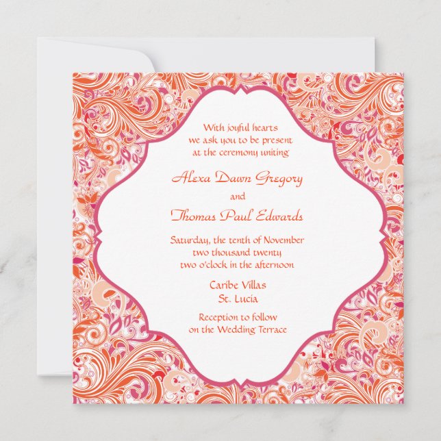 Einladung zum Tropenparadies (Vorderseite)