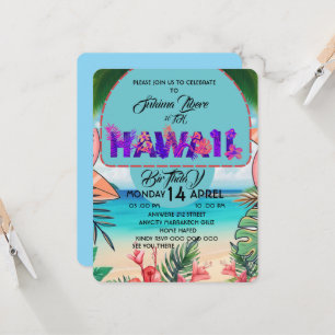 Einladung zum Tropischen Geburtstag Hawaii