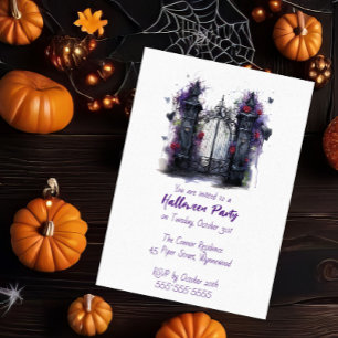 Einladung zum verzauberten Gate Halloween-Party   